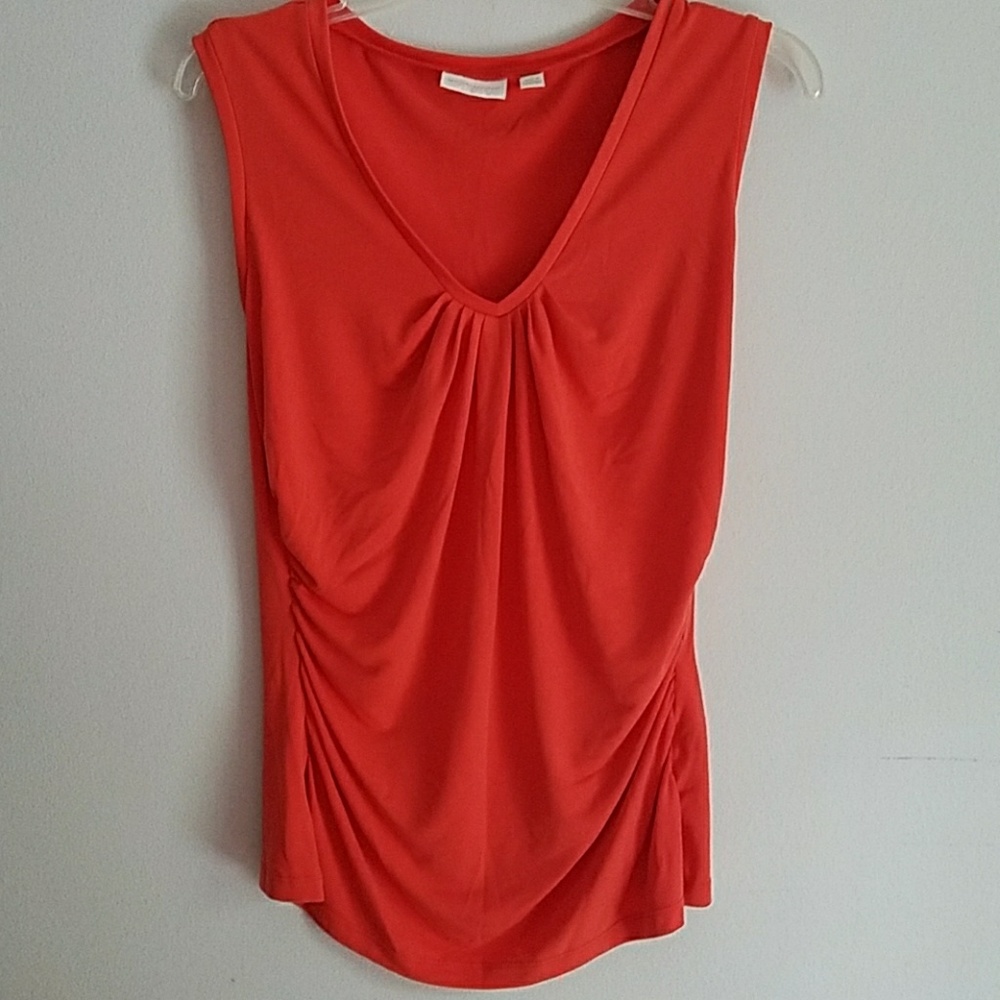 Burnt orange Sleeveless top